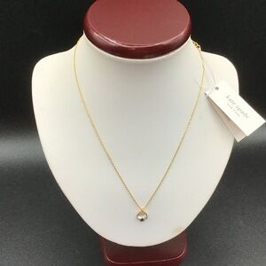 - Kate Spade New York Signature ♠️ Pendant Necklace with Paper Label